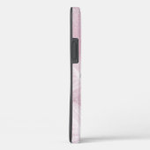 Delicate White Ribbon Flowers Monogram Case-Mate iPhone Case (Achterkant / Rechts)