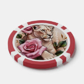 "Delicate Wild Heart" Poker Chips (Enkel)