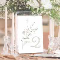 delicate wilde bloemen boeket Doop n 2