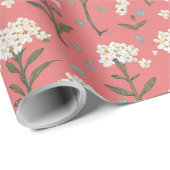 Delicate wilde bloemen cadeaupapier (Rol Hoek)