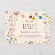 Delicate Wildflower tuinboeken voor Baby