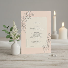 Delicate Wildflower Wedding Ivory White ID1102