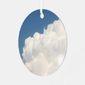 delicate wolk metalen ornament (Voorkant links)