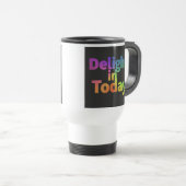 "Délice aujourd'hui" Travel Coffee Mug (Devant droit)