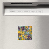 Délice dans le Seigneur - Magnet floral (In Situ (Lave-vaisselle))