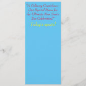 "Délices de fusion exquis : Menus sur mesure pour  (Devant)