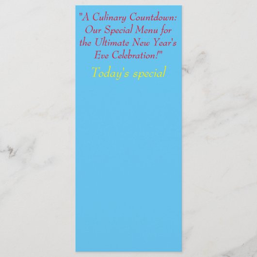 "Délices de fusion exquis : Menus sur mesure pour  (Devant)