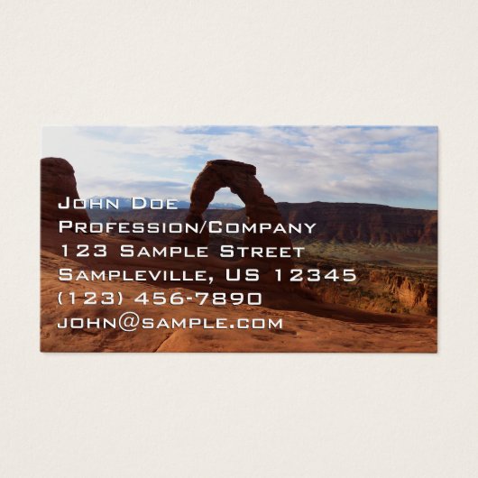 Delicic Arch I au Parc national des Arches (Devant)