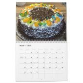 Délicieux gâteau coloré Calendrier (Mar 2026)