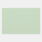 Délicieux Pastels Envelopper Papier Plat Set (Devant 3)