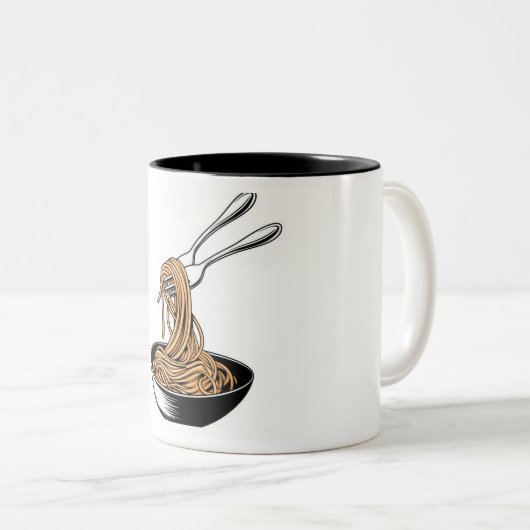 Délicieux spaghetti Mug (Devant droit)