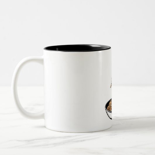 Délicieux spaghetti Mug (Gauche)