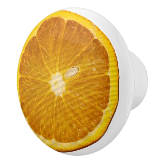 DELICIEUZE ORANJE SLICE CERAMIC KNOB KERAMISCHE KNOP (Rechts)