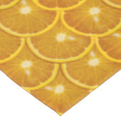 DELICIEUZE ORANJE SLICE TAFELKLEED (Gekanteld)