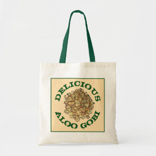 Delicious Aloo Gobi Indian Food Cauliflower Curry Tote Bag