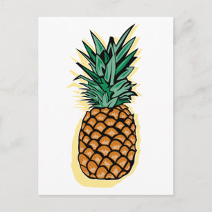 Delicious ananas briefkaart