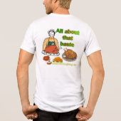 Delicious Baste Tri-Blend Shirt (Achterkant)