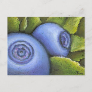 Delicious Blueberries Briefkaart