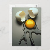 Delicious Broken egg Briefkaart (Voorkant / Achterkant)