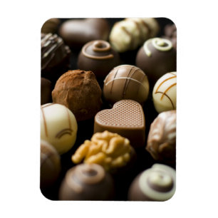 Delicious chocoladepralines magneet