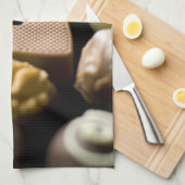 Delicious chocoladepralines theedoek (Quarter Fold)