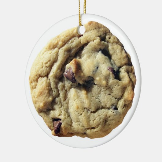 Delicious Chocolate Chip Cookie Keramisch Ornament (Links)