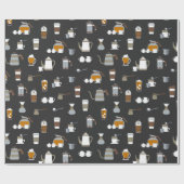 Delicious Coffee Drink Cadeaupapier (Vlak)
