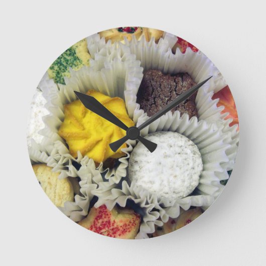 Delicious Cookies Ronde Klok (Voorkant)