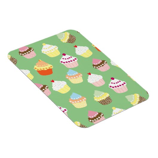 Delicious Decorated Birthday Cupcakes Magneet (Rechterzijde)