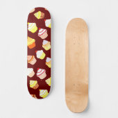 Delicious Decorated Birthday Cupcakes Skateboard (Voorkant)