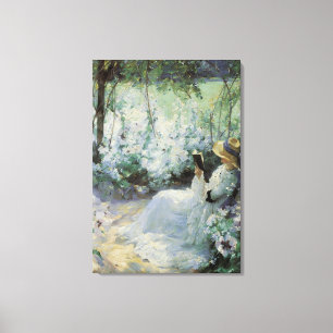 Delicious eenzaamheid van Frank Bramley,  kunst Canvas Afdruk