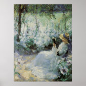 Delicious eenzaamheid van Frank Bramley, kunst Poster (Voorkant)