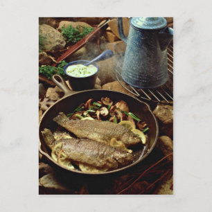 Delicious Fish Fry Briefkaart