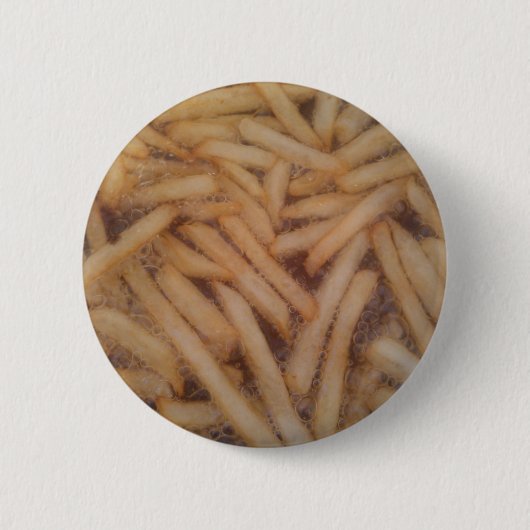 Delicious French Fries Ronde Button 5,7 Cm (Voorkant)