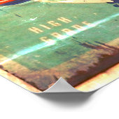 Delicious Fresh Brewed Coffee Antiek Replica Poster (Hoek)