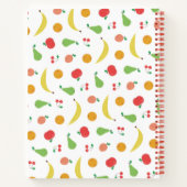 Delicious Fruit Pattern | Ontvangsten | Aangepaste Notitieboek (Achterkant)