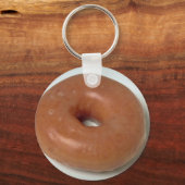 Delicious geglazuurde donugebak sleutelhanger (Voorkant)