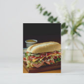 Delicious Hero sub Briefkaart (Staand voorkant)