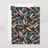 Delicious Homemade Baguette Bread Pattern Briefkaart (Voorkant / Achterkant)