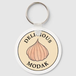 Delicious Modak Coconut Mithai Indian Sweet Sleutelhanger