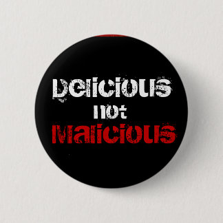 Delicious niet kwaadaardig ronde button 5,7 cm
