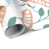 Delicious Organic Wheat Baguette Pattern Cadeaupapier (Rol Hoek)