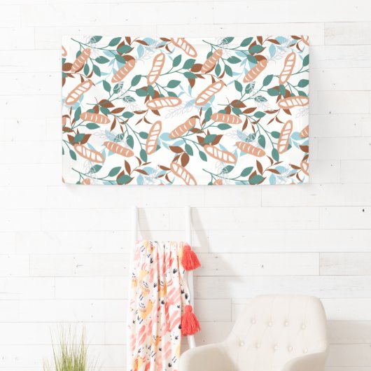 Delicious Organic Wheat Baguette Pattern Spandoek (Insitu)