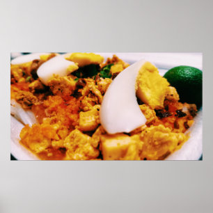 Delicious Palabok Dish Pinoy Food Poster