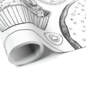 Delicious patroon cadeaupapier (Rol Hoek)