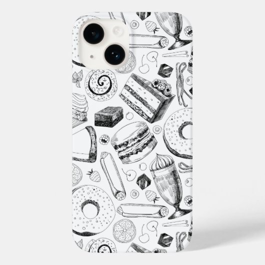 Delicious patroon Case-Mate iPhone case (Achterkant)