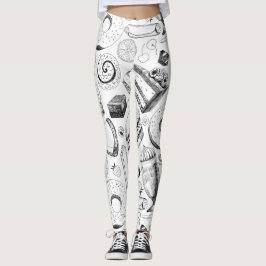 Delicious patroon leggings