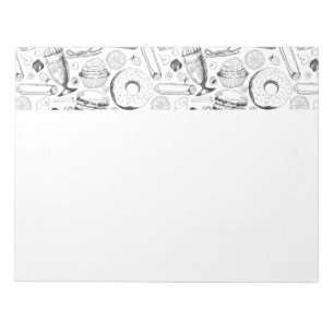 Delicious patroon notitieblok