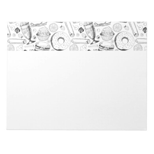 Delicious patroon notitieblok (Voorkant)