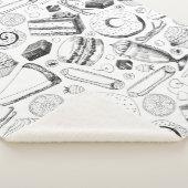 Delicious patroon sherpa deken (3/4)